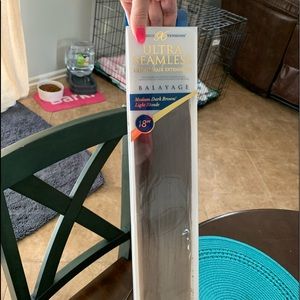 Clip in hair extensions